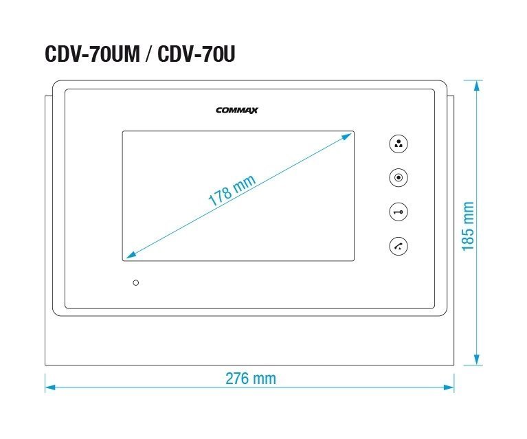 Commax CDV-70UM/VZ белый