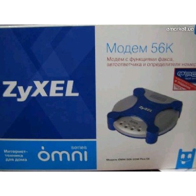 Модем ZYXEL Omni 56K COM Plus EE