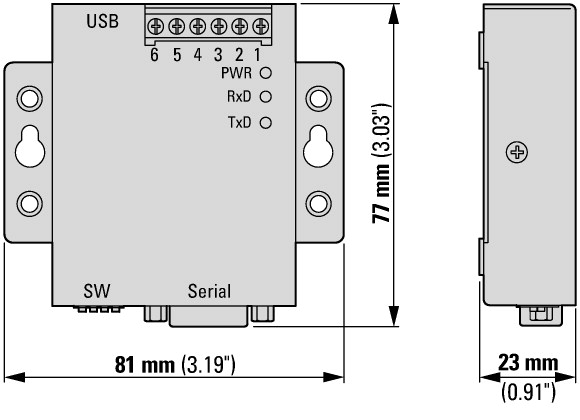 169135 ПЧ PC-Connection USB/RS485 (DX-COM-PCKIT)
