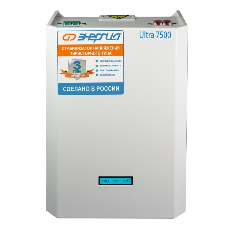 Стабилизатор напряжения Энергия Ultra 7500 Е0101-0103