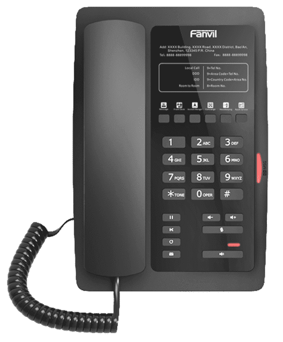 Fanvil H3 - гостиничный телефон