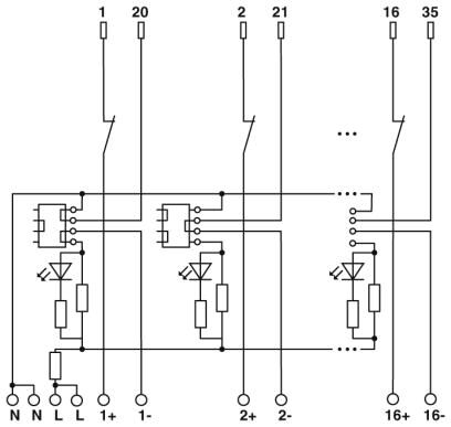 Phoenix contact 2906190 UM-D37M/DS/FU/DI120V/C3/L IM C Интерфейсный модуль