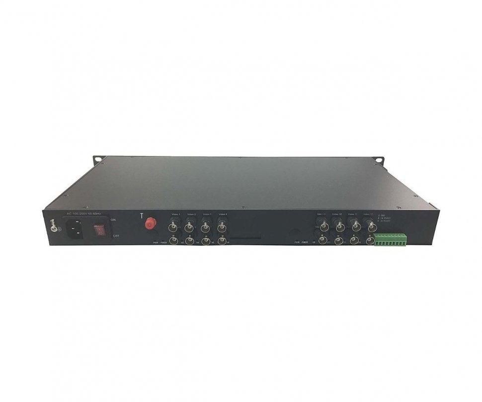 SC&T SF160S2T/HD оптический передатчик 16 каналов видео HDCVI/HDTVI/AHD/CVBS