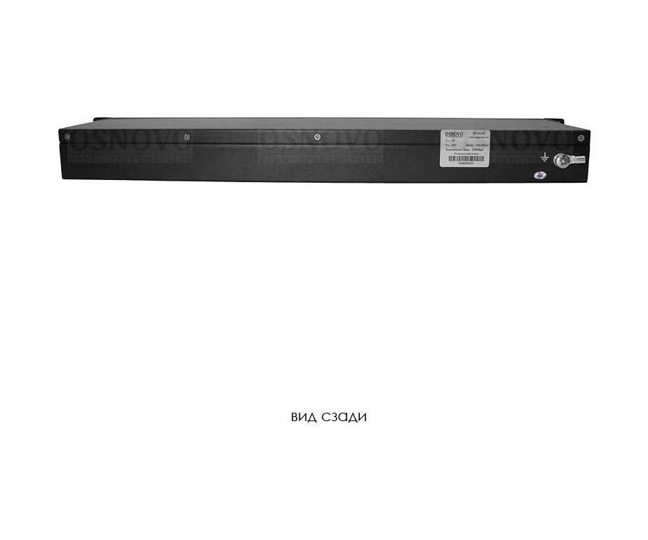 OSNOVO SP-H16C устройство грозозащиты цепей видео HDCVI/HDTVI/AHD на 16 каналов