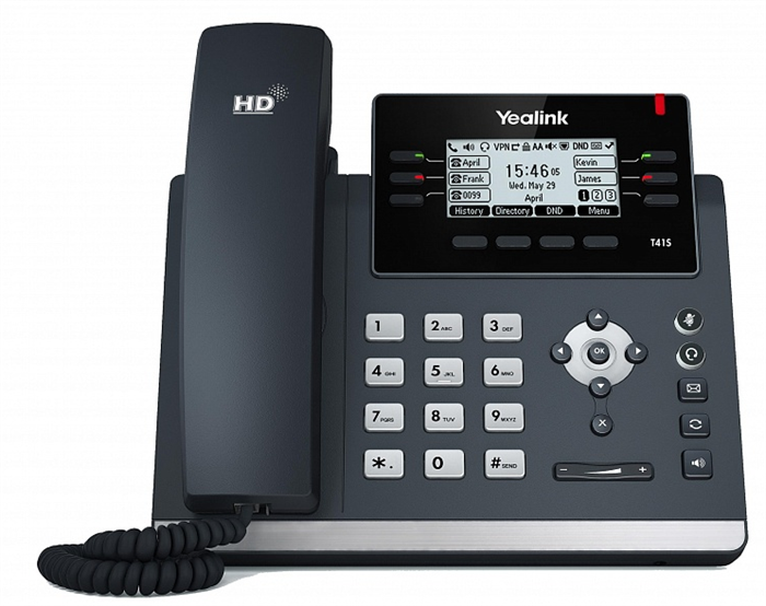Yealink SIP-T41S - стационарный IP-телефон