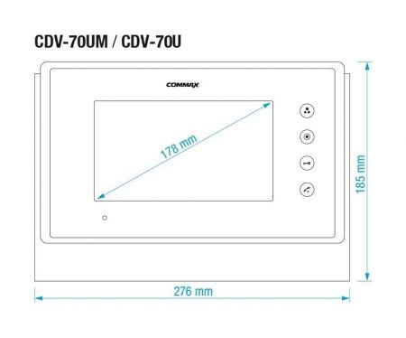 Commax CDV-70UM/VZ белый