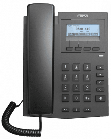 Fanvil X1P - стационарный IP-телефон с PoE