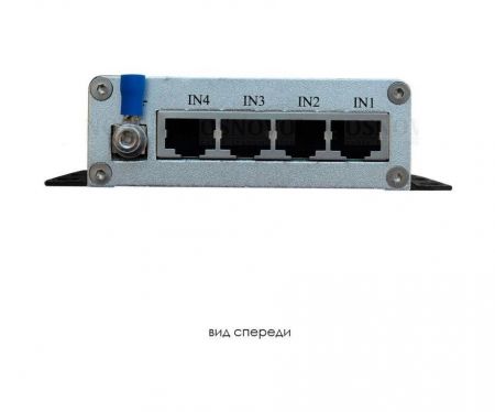 OSNOVO SP-IP4/100 устройство грозозащиты для локальной вычислительной сети на 4 порта (скорость до 100 Мб/с)