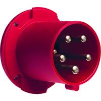 ABB 2CMA167212R1000 Вилка панельная с прямым фланцем 263BU6, 63A, 2P+E, IP44, 6ч