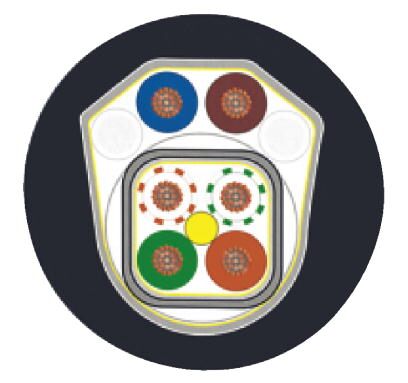 Phoenix contact 1428584 SAC-6P- 5,0-970/FS SCO Системный кабель шины