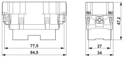 Phoenix contact 1636350 HC-K 6/12-ESTS Модуль для контактов