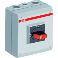 ABB Рубильник в боксе OTP63B3M до 63A 3х-полюсный, резьба 4хМ32+2хМ1 6