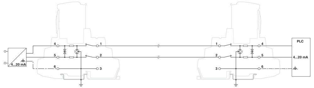 Phoenix contact 2906750 TTC-6P-1X2-M-24DC-PT-I Устройство защиты от перенапряжений