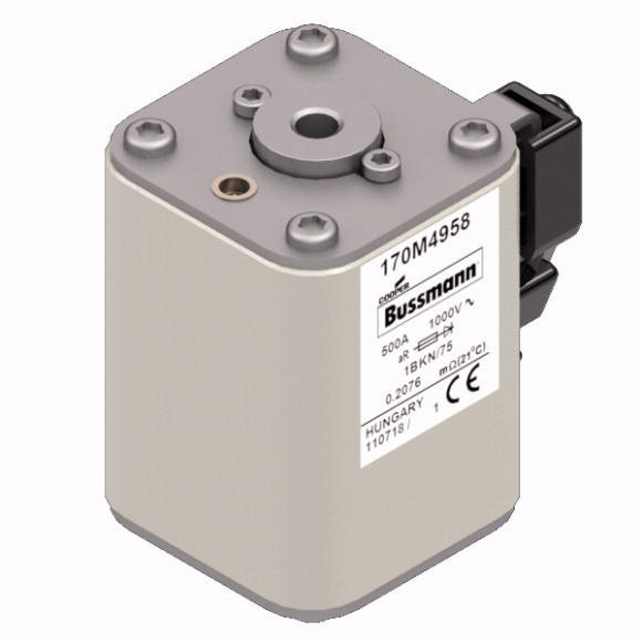 170M4958 Быстрый предохранитель 500A 1000V 1BKN/75 AR