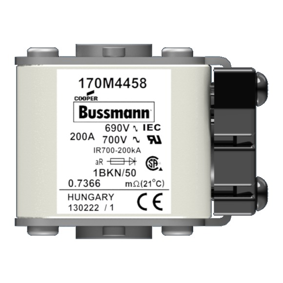 170M4458 Быстрый предохранитель 200A 690V 1BKN/50 AR UC
