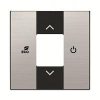 ABB 2CLA854060A1401 CP-RTC-85AI Накладка терморегулятора free@home, SKY, нерж. сталь