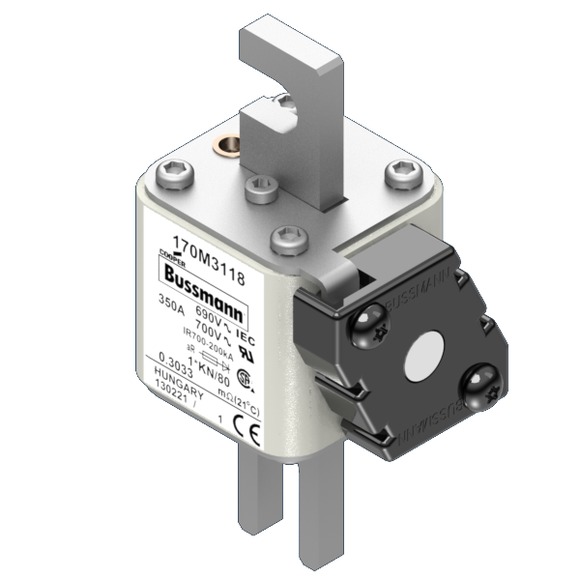 170M3033 Быстрый предохранитель 350A 690V 1*KN/80 AR