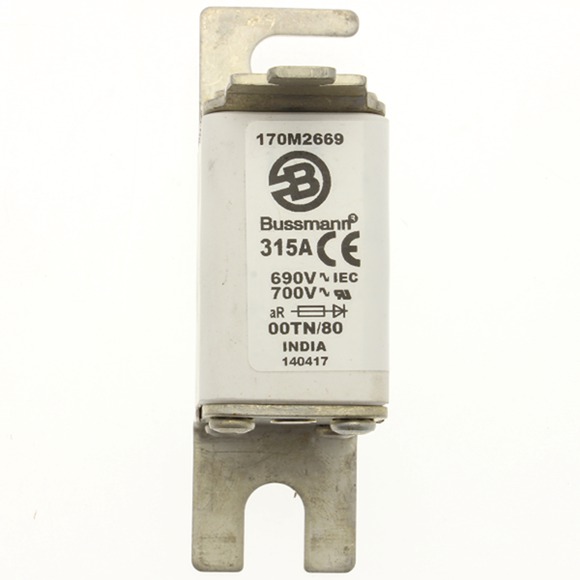 170M2669 Быстрый предохранитель 315A 690V 00TN/80 AR UR