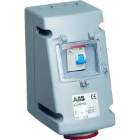 ABB 2CMA168269R1000 Розетка с УЗО 316RPR6, 16А, 3Р+Е, IP44, 6ч