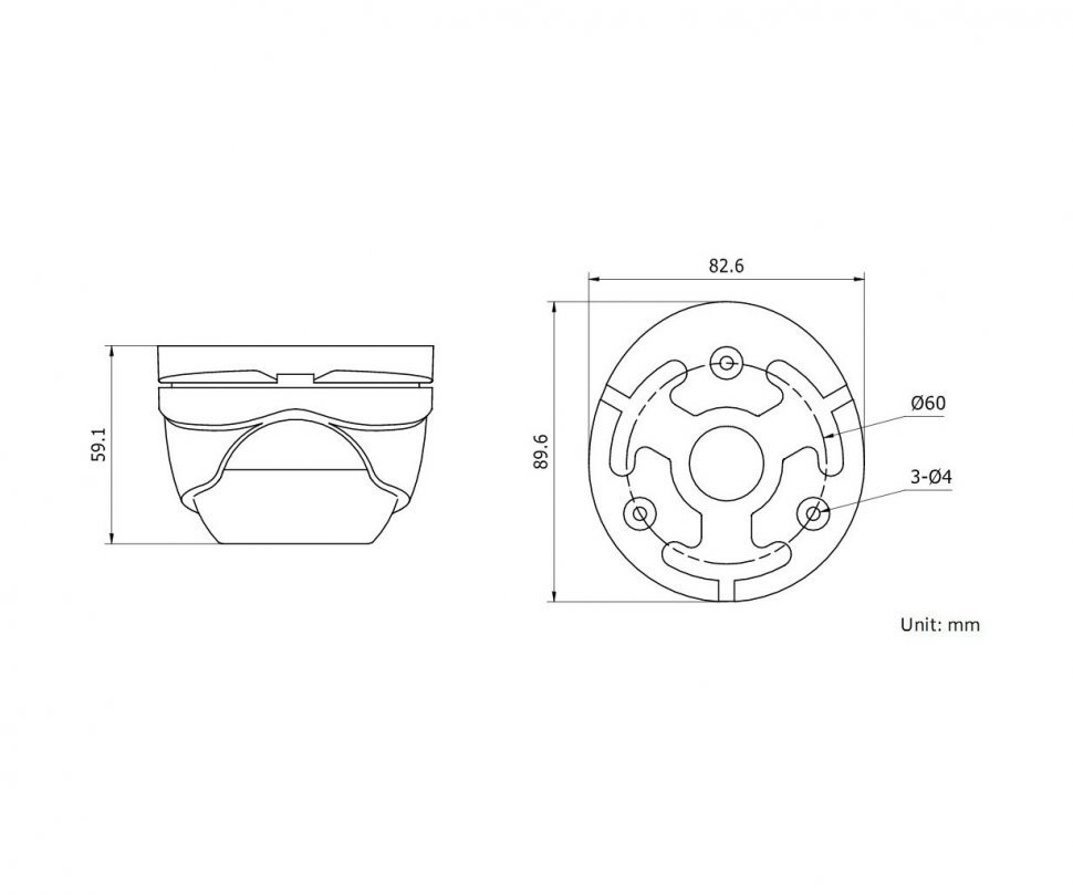 HiWatch DS-T103 (3.6 mm)