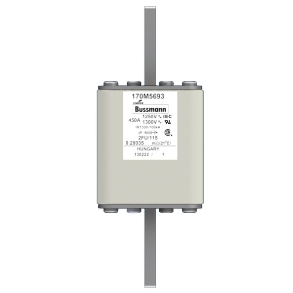 170M5694 Быстрый предохранитель 500A 1250V 2FU/115 AR CU