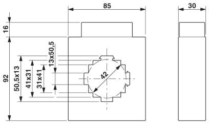 Phoenix contact 2276159 PACT MCR-V2-5012- 85- 500-5A-1 Трансформатор тока
