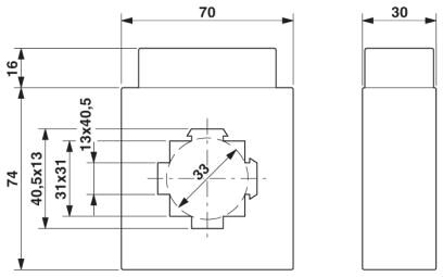 Phoenix contact 2277132 PACT MCR-V2-4012- 70- 600-5A-1 Трансформатор тока