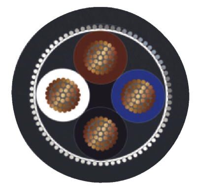 Phoenix contact 1424123 SAC-4P-M12MST/10,0-PUR SH Силовой кабель