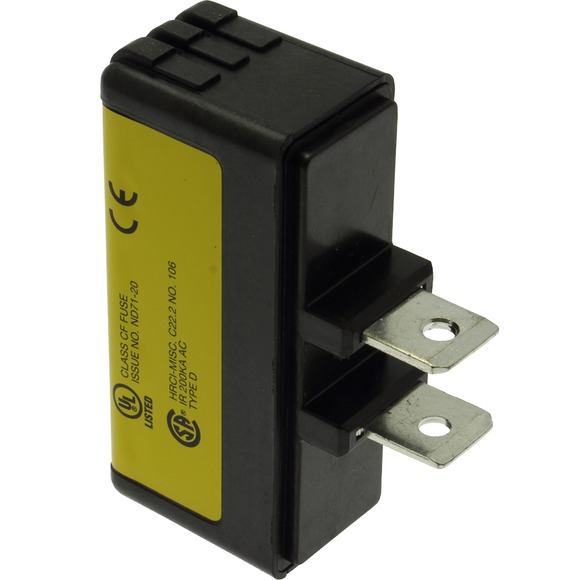 TCF60RN Предохранитель CUBE, TIME DELAY, 600 В АС/300 DC без индикации