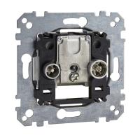 Schneider Electric MTN299202 МЕХ-М ДВОЙНОЙ ОКОНЕЧ.РОЗЕТКИ R/TV И SAT