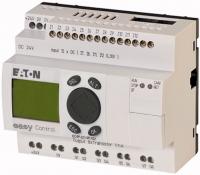 106391 Компактный контроллер , 24VDC , 12DI (из которых 4 AI ) , 8 DO (T) , CAN, дисплей (EC4P-221-MTXD1)
