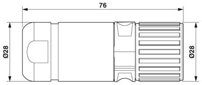 Phoenix contact 1622011 SH-8EPC58A8LB1 Кабельный соединитель