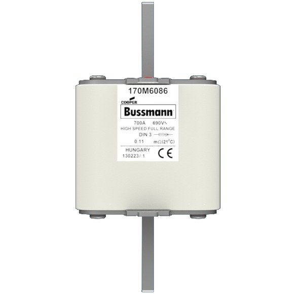 170M6086 Быстрый предохранитель 700A 690V DIN 3 GR