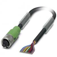 Phoenix contact 1430624 SAC-12P- 3,0-PUR/FS SCO Кабель для датчика / исполнительного элемента