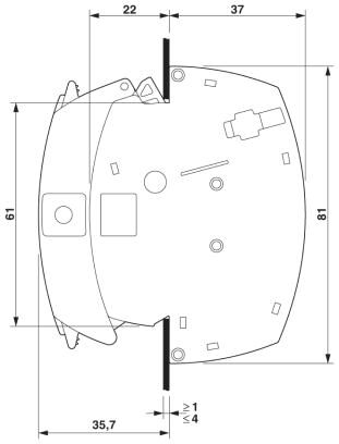 Phoenix contact 3074104 FAME 6/8+1 Контрольная колодка