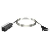 Schneider Electric BMXFCA150 КАБЕЛЬ ДЛЯ ПОДКЛ. АН. СИГНАЛОВ, 1.5М
