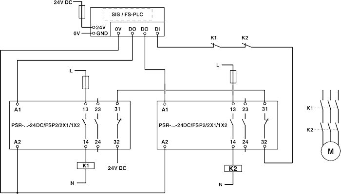 Phoenix contact 2986588 PSR-SPP- 24DC/FSP2/2X1/1X2 Реле сопряжения