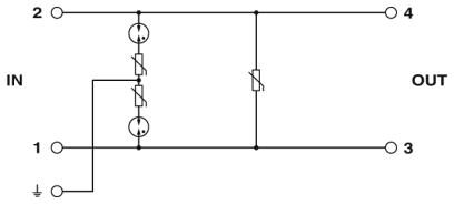 Phoenix contact 2906890 TT-ST-2X1-230AC Устройство защиты от перенапряжений