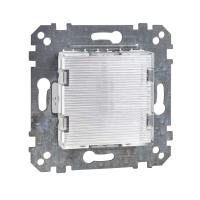 Schneider Electric MTN353000 MERTEN МЕХАНИЗМ лампы аварийного освещения 230 В с централизованным управлением