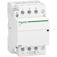 Schneider Electric A9C20863 МОДУЛЬНЫЙ КОНТАКТОР iCT63A 3НО 220/240В АС 50ГЦ
