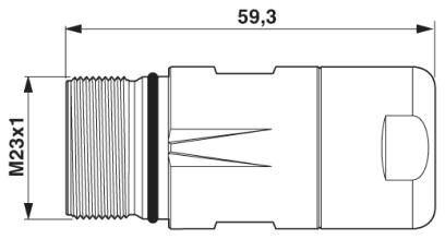 Phoenix contact 1614000 RF-17S1N8A9V02 Переходные соединители