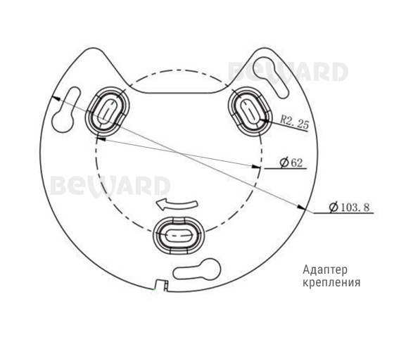 Beward SV3210DB (2.8 мм)