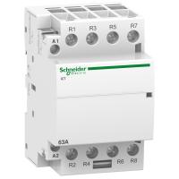 Schneider Electric A9C20867 МОДУЛЬНЫЙ КОНТАКТОР iCT63A 4НЗ 220/240В АС 50ГЦ