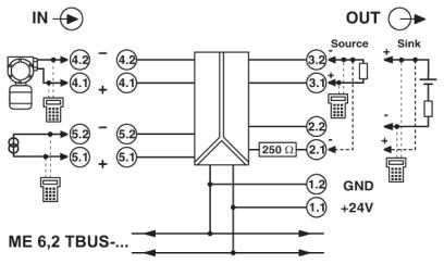Phoenix contact 2924207 MACX MCR-SL-RPSSI-I-SP Усилитель с развязкой питания/развязкой по входу