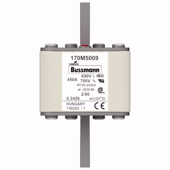 170M5009 Быстрый предохранитель 450A 690V 2/80 AR UC