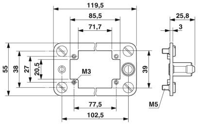 Phoenix contact 1586138 HC-B 16-ANDOCK Стыковочные рамы