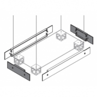 ABB ZA5025X Цоколь для шкафов SRX 500х250х100мм