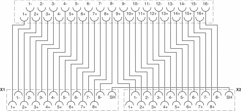Phoenix contact 2910405 CAB-MSTB32/2XMC9/22/23,0M/C3/S Интерфейсный кабель