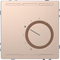 Schneider Electric MTN5762-6051 D-Life ТЕРМОРЕГУЛЯТОР с центр. пл. с перекл. конт.230В,ШАМПАНЬ, SD