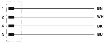 Phoenix contact 1425036 SAC-4P-10,0-105/M12FSL Силовой кабель